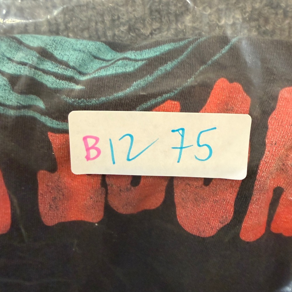 Ghost Face Scream Horror Movie Graphic T-Shirt Mens Large Black Halloween Tee - Picture 8 of 8